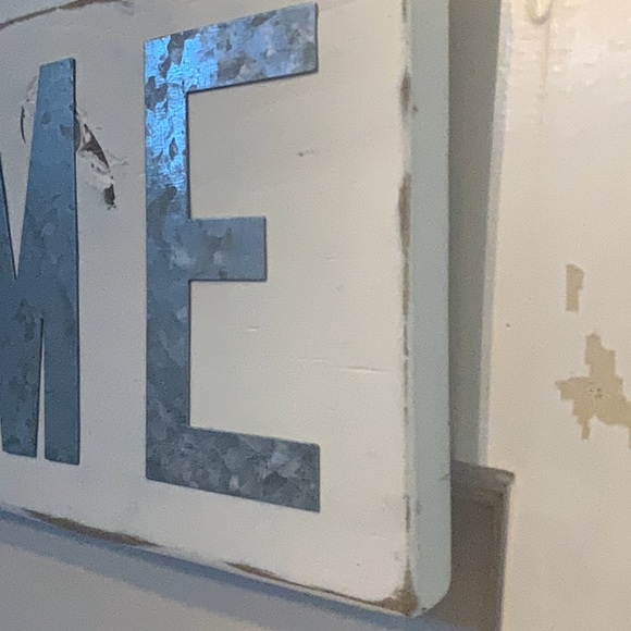 Wood HOME Sign - Picture 3 of 5